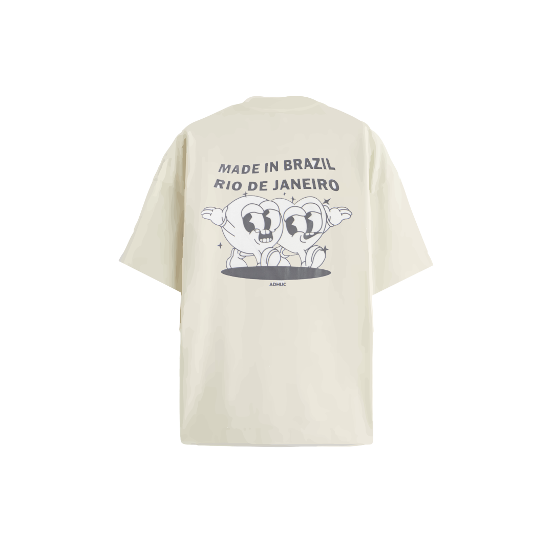 T-SHIRT OFF WHITE OVERSIZED